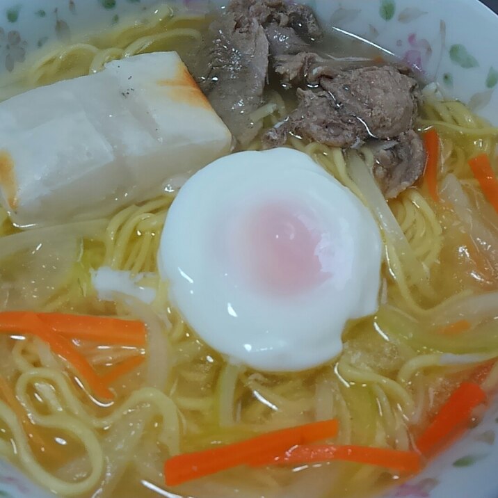 餅入り塩ラーメン*